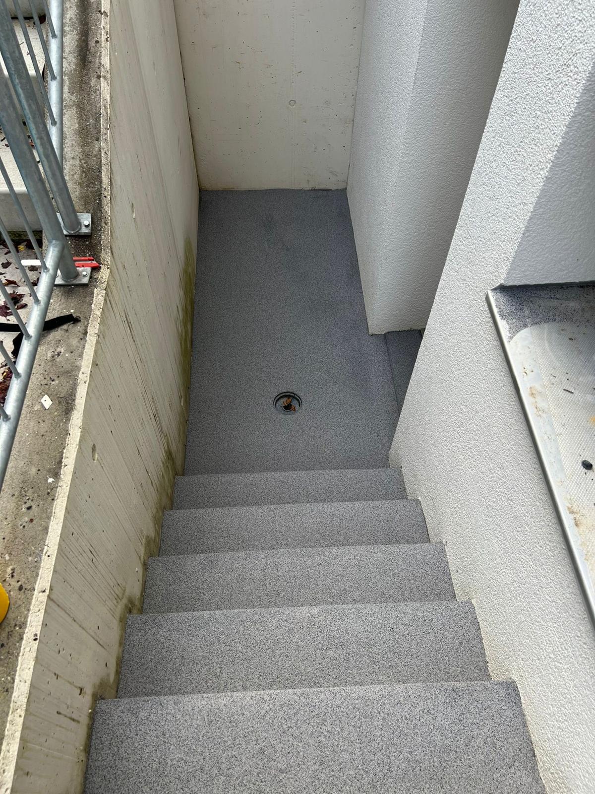 Fugenlosebeläge Arbeit